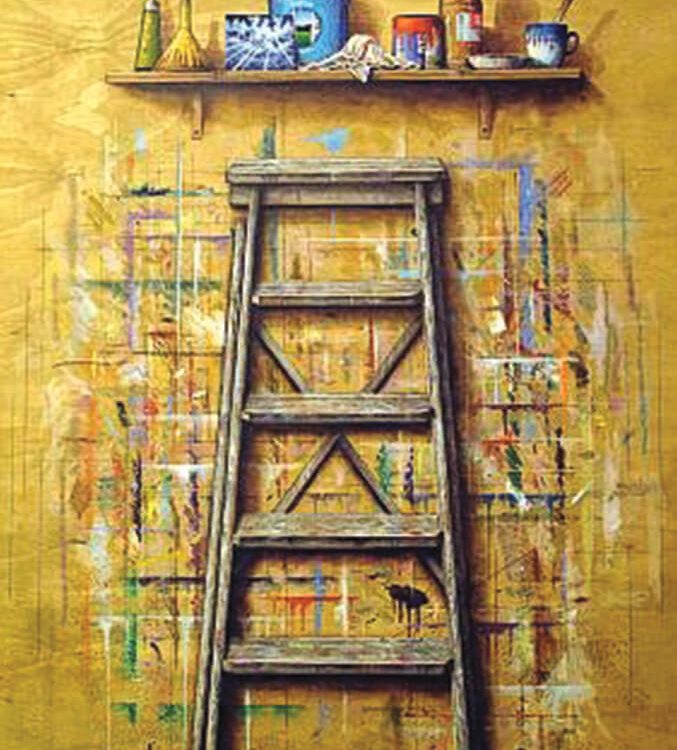 ladder-paints-portrait