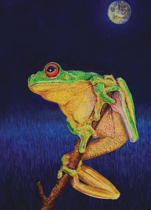 frog-blue-moon-portait